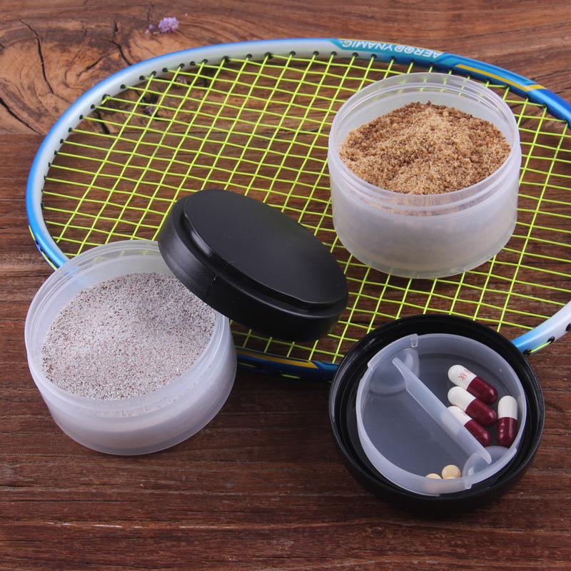 High-Performance Shaker Bottle Manufacturer - OEM/ODM Private Label Leakproof Design with 2 Supplement Containers Gym Essentials