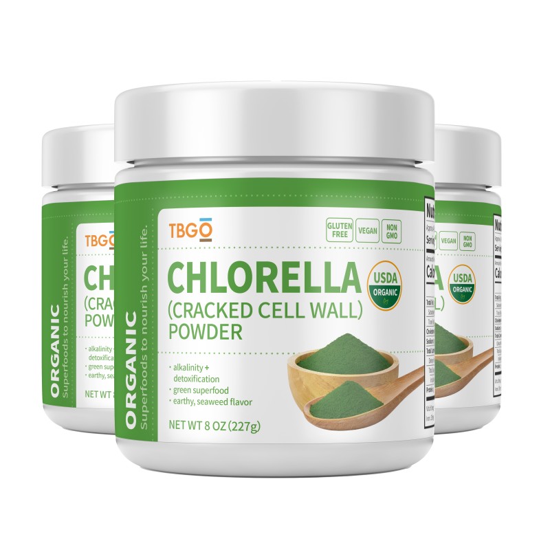 HALAL Certified Healthcare Products Manufacturer - OEM/ODM Wholesale EU Organic Chlorella Spirulina Powder