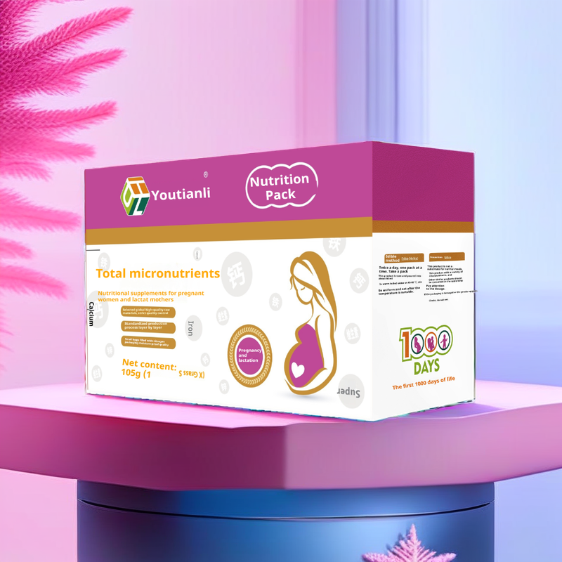Micronutrient Powder Manufacturer - OEM/ODM Private Label Complete Nutrition Supplement for Mom & Fetal Health Sachet Packaging