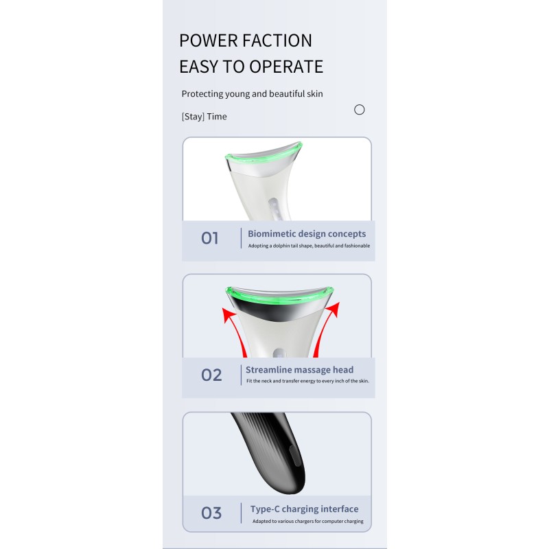 Light Therapy Massager Factory - Mini U Shape Lifting Device