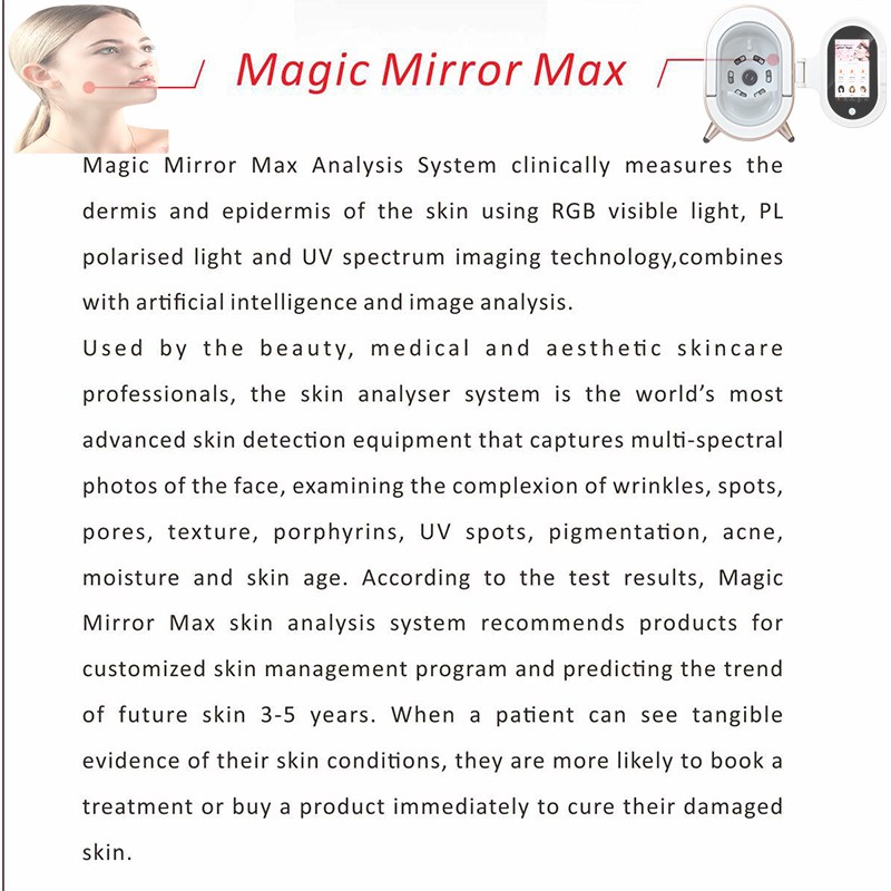 Facial Skin Analyzer Supplier - 3D HD Beauty Salon Equipment
