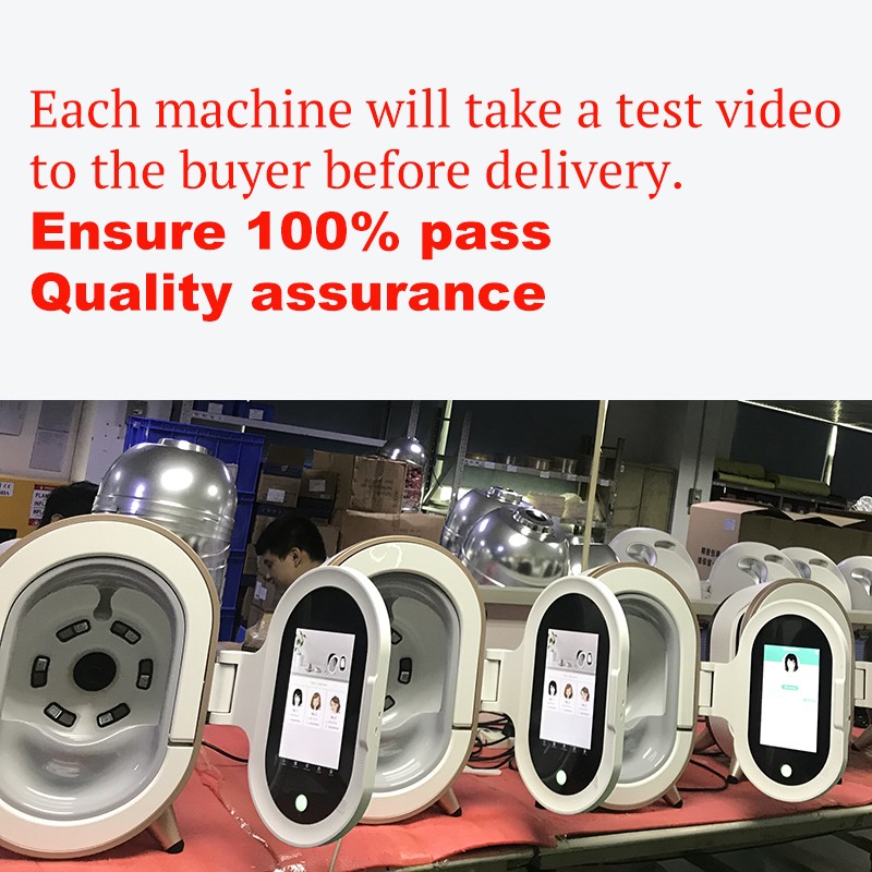 AI Skin Analyzer Manufacturer - 3D Mirror Moisture Analyzer