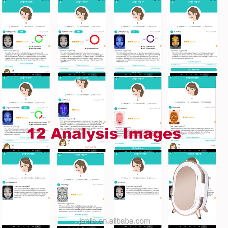 Facial Skin Analyzer Supplier - 3D HD Beauty Salon Equipment