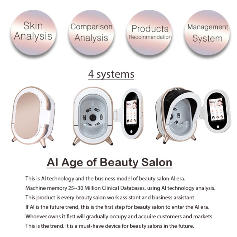 Facial Skin Analyzer Supplier - 3D HD Beauty Salon Equipment