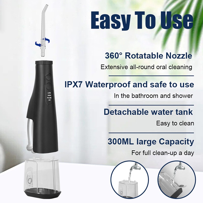 Oral Irrigator Factory - Electric 300ml Teeth Cleaning