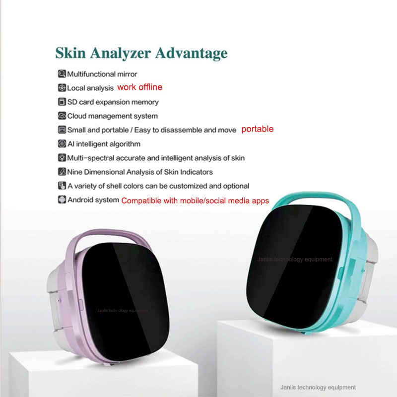 Portable Skin Analyzer Manufacturer - AI Technology Magic Mirror
