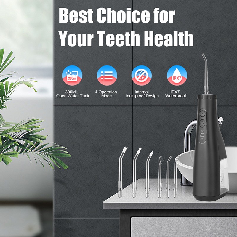 Oral Irrigator Factory - Electric 300ml Teeth Cleaning