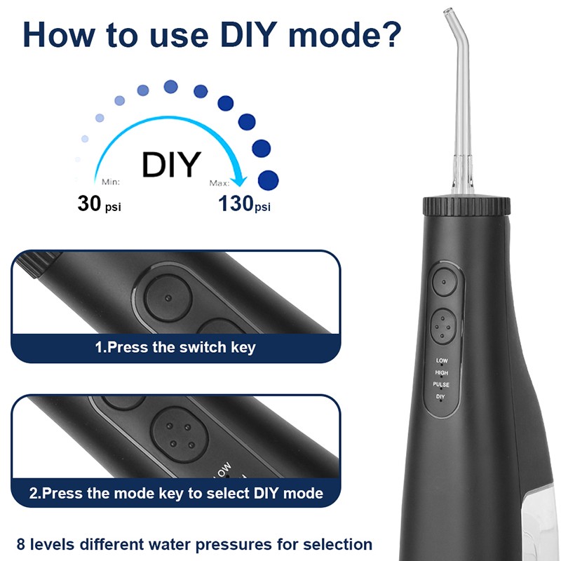 Oral Irrigator Factory - Electric 300ml Teeth Cleaning