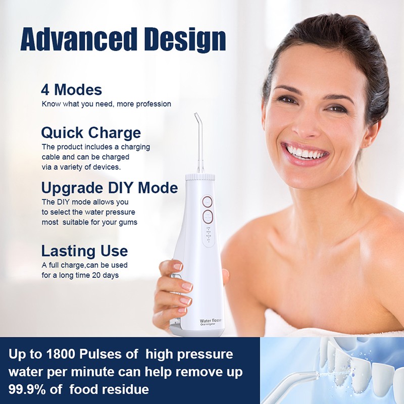Teeth Whitener Supplier - Portable Water Flosser Cleaner