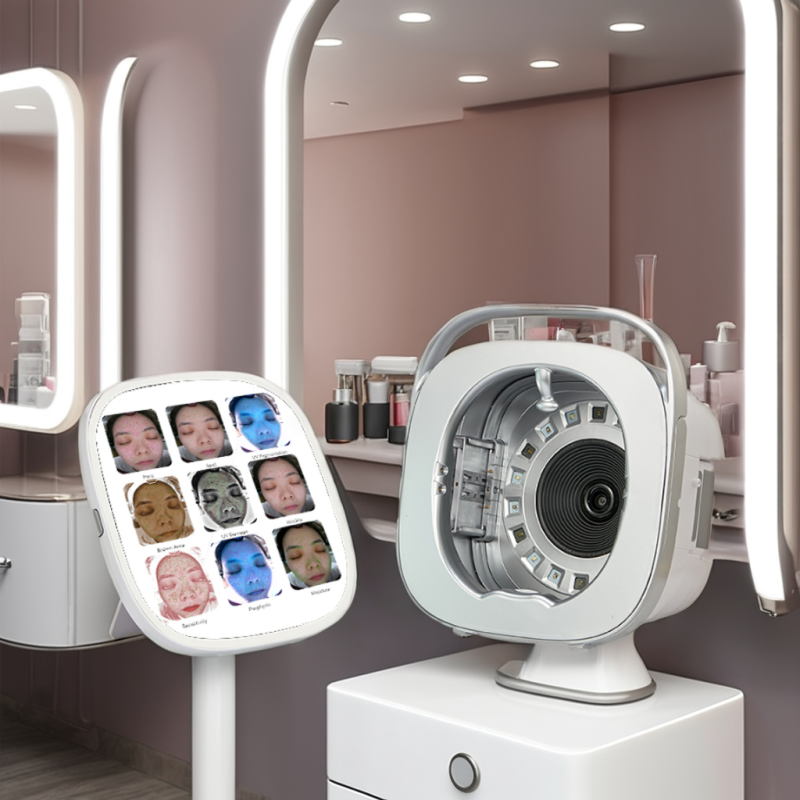 AI Skin Analyzer Factory - Home Salon 10 Spectra Scanner