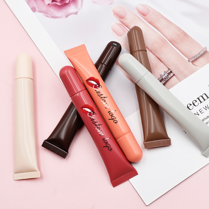 Lip Gloss Manufacturer - Custom Logo Vegan Plumping Lip Gloss