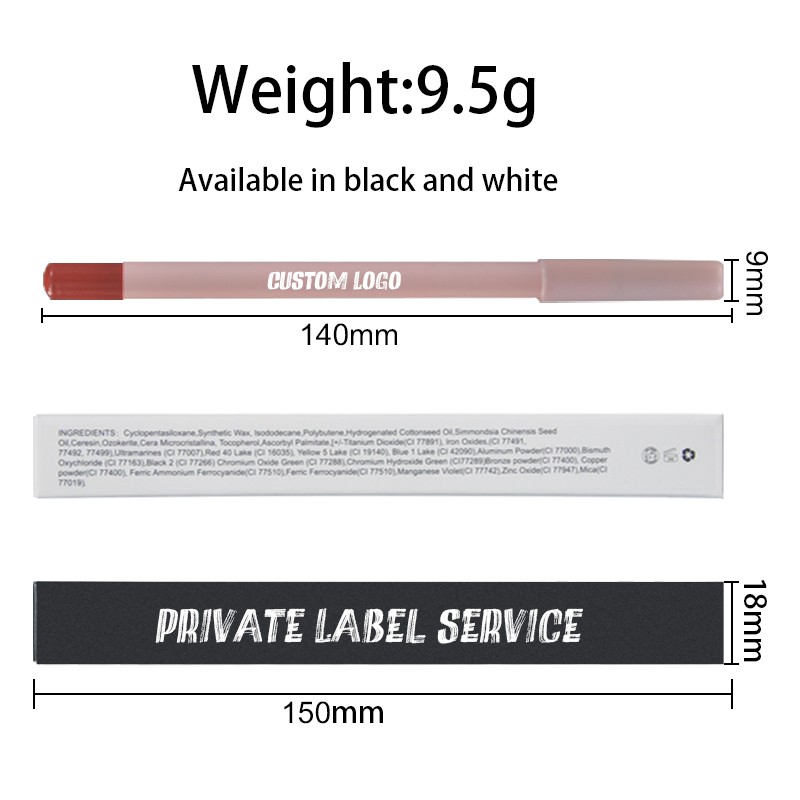 Lip Liner Manufacturer - Private Label Vegan Waterproof Lip Pencil