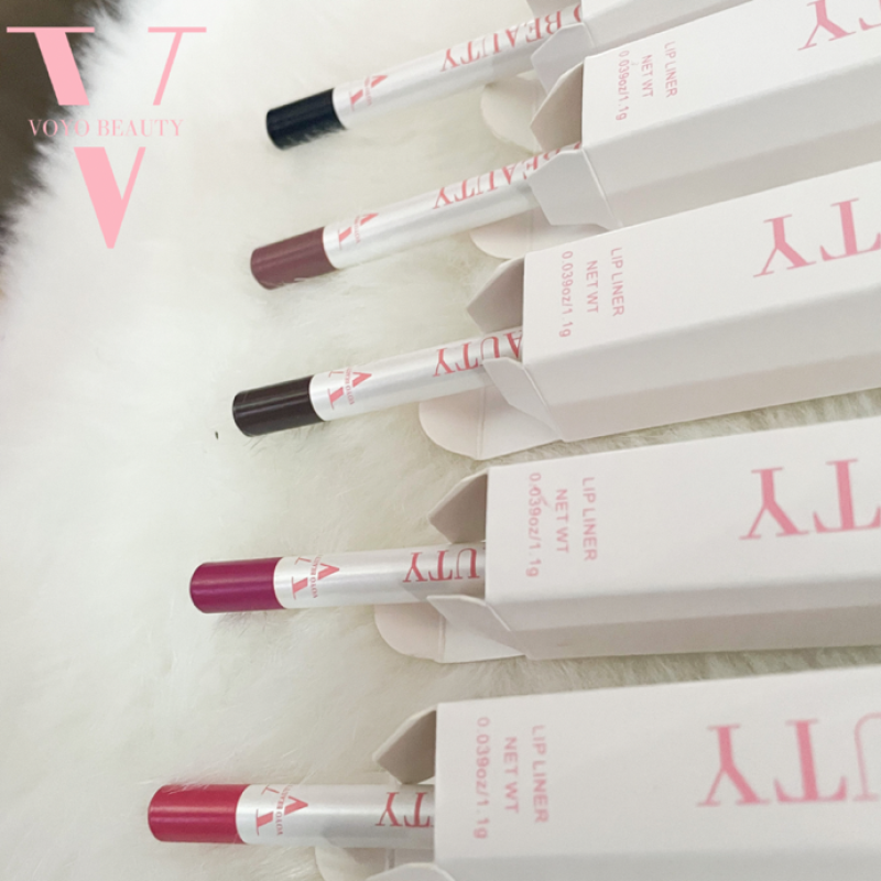 Lip Liner Manufacturer - Private Label Creamy Waterproof Pencil