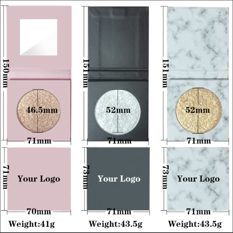 Highlighter Palette Manufacturer - Private Label Shimmer Highlighter