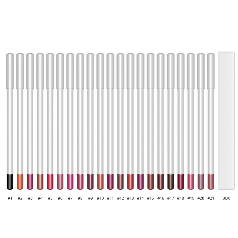 Lip Liner Manufacturer - Private Label Creamy Waterproof Pencil