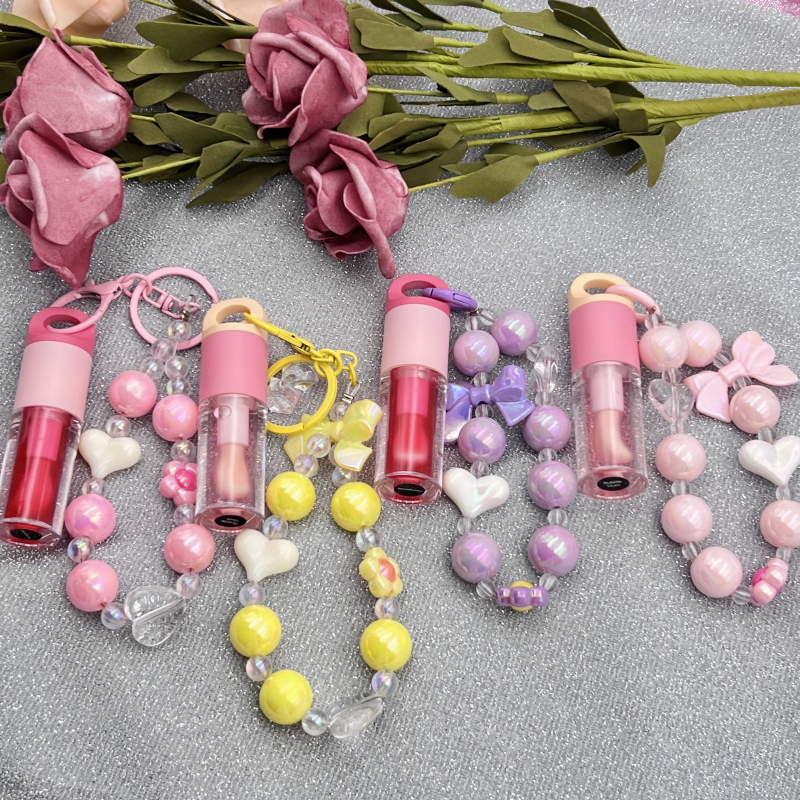 Lip Gloss Manufacturer - Private Label Vegan Clear Keychain Gloss