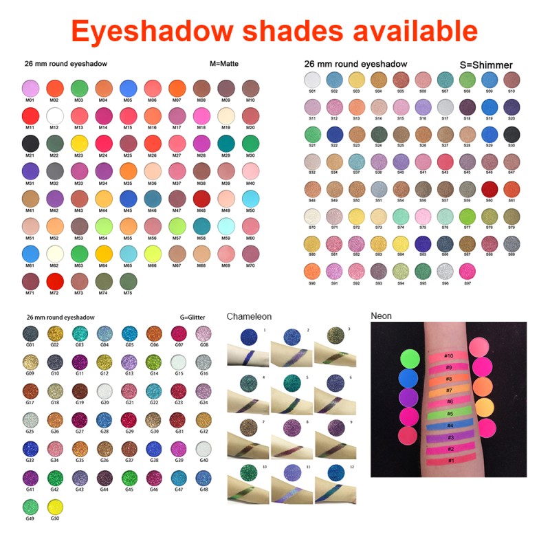 Eyeshadow Palette Manufacturer - Custom Logo High Pigment Palette