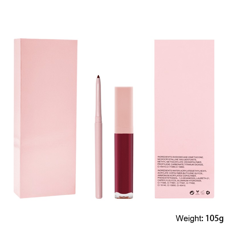 Lipstick and Liner Kit Manufacturer - Private Label 2 in 1 Vegan Set