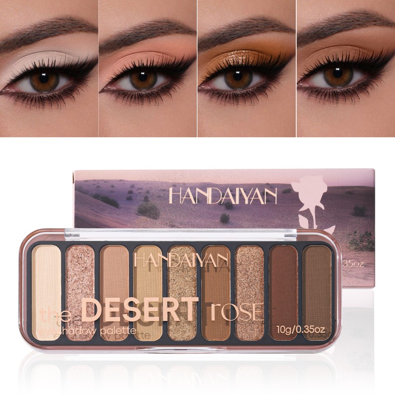 Eyeshadow Palette Supplier - 9 Color Shimmer Matte Diamond