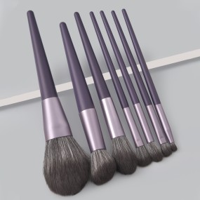 Makeup Brush Set Manufacturer - 7 Piece Professional Purple