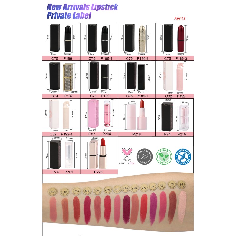 Lipstick Factory - Vegan Waterproof Matte Private