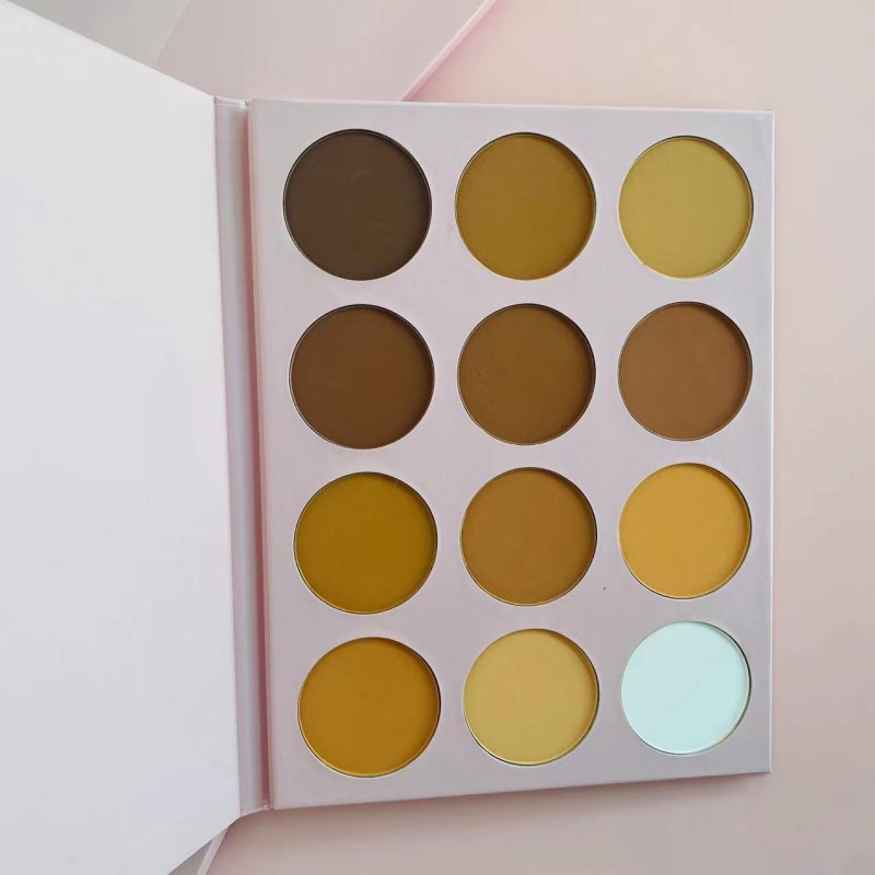 Eyeshadow Palette Supplier - 12 Color 3 in 1 Matte Glitter