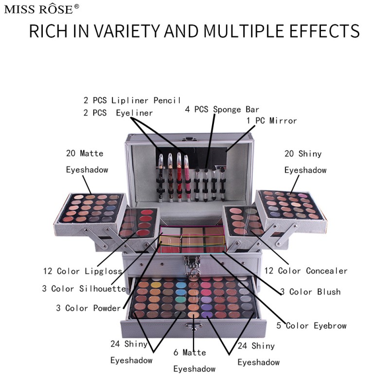 Makeup Kit Factory - Professional Cosmetic Box Bag Big Kit