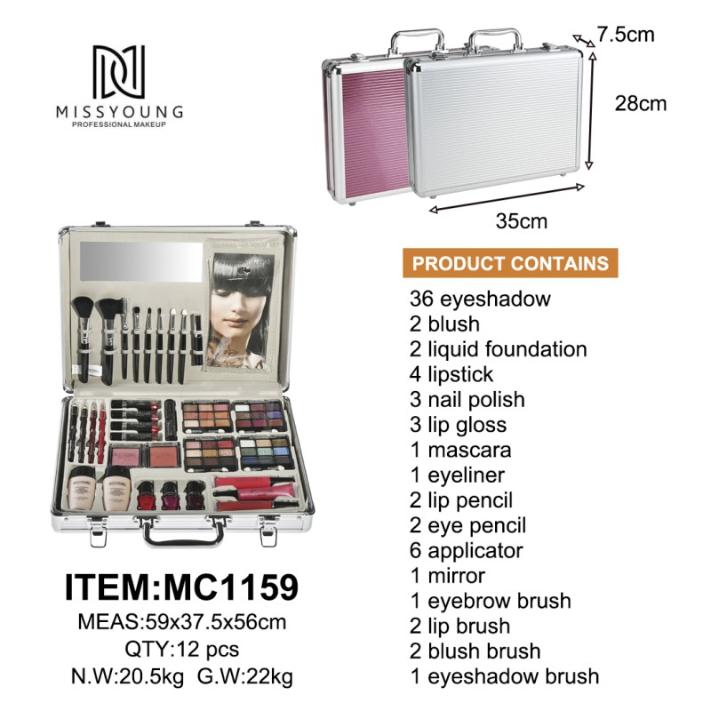 Makeup Kit Manufacturer - Vegan All in One Box Set Ladies