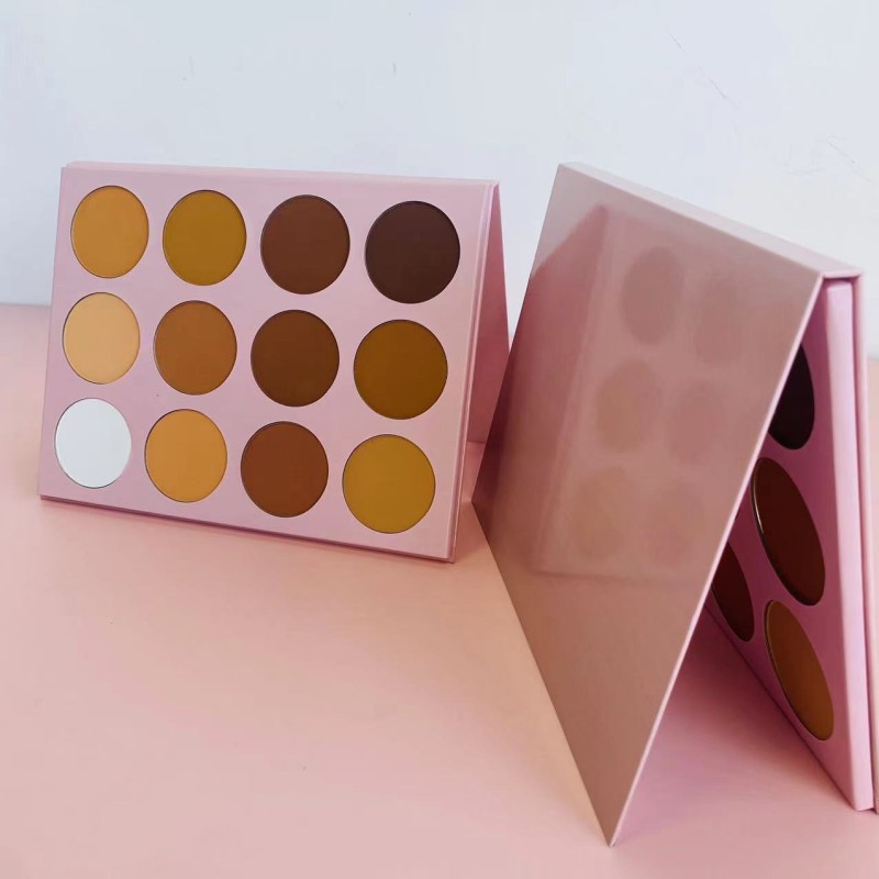 Eyeshadow Palette Supplier - 12 Color 3 in 1 Matte Glitter