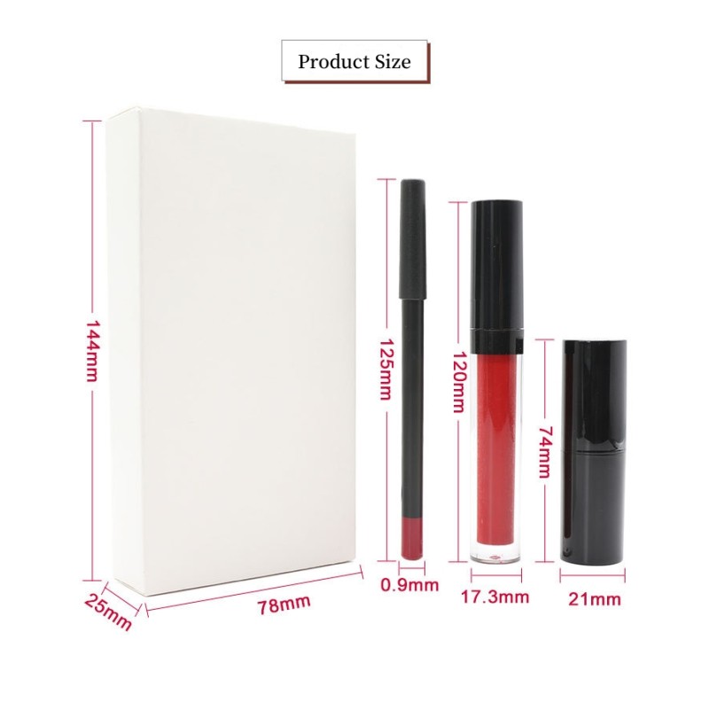 Lip Kit Factory - 3 in 1 Waterproof Matte