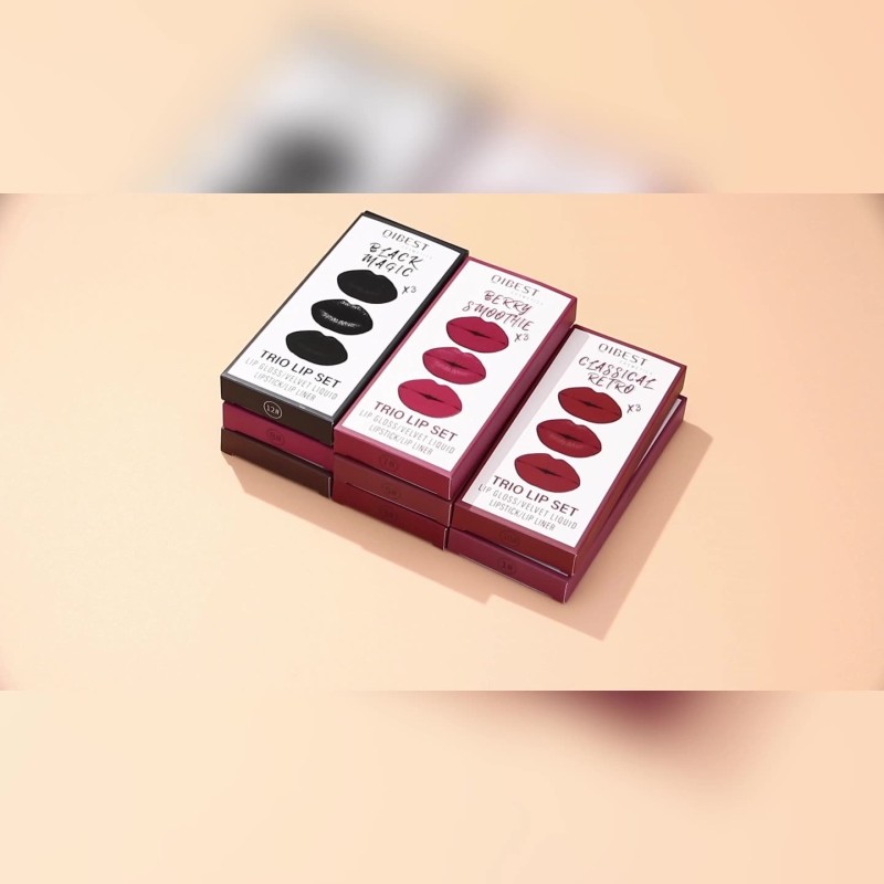 Lip Liner Set Supplier - 3pcs Long Lasting Moisturising