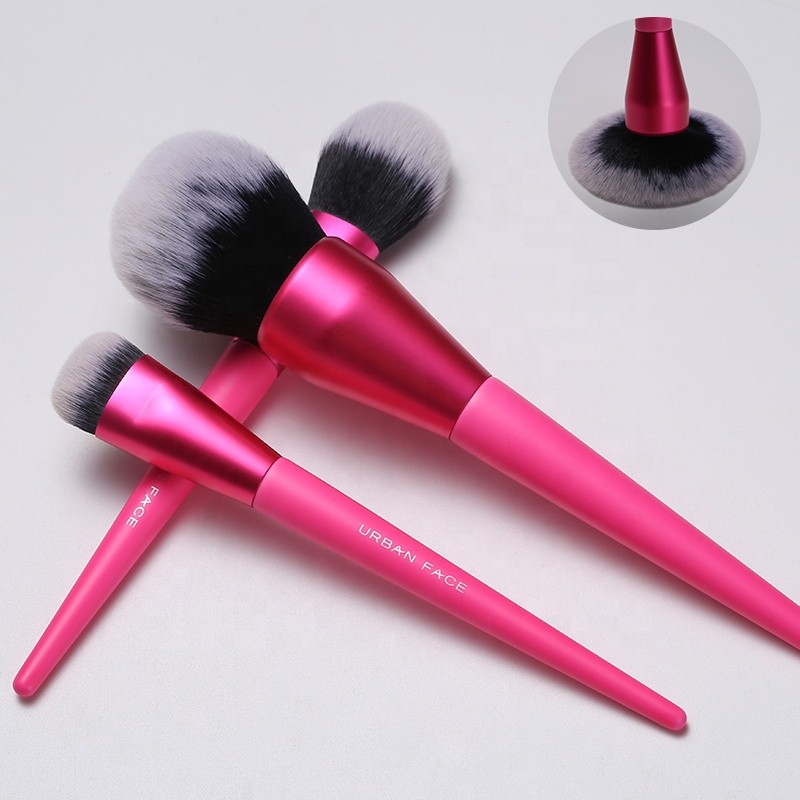 Makeup Brush Kit Supplier - 10 Piece Pink Custom