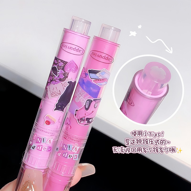 Lip Gloss Factory - Heart Shape Velvet Long