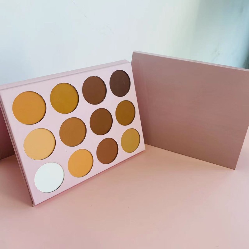 Eyeshadow Palette Supplier - 12 Color 3 in 1 Matte Glitter