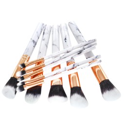 Makeup Brush Set Factory - White Marble Professional