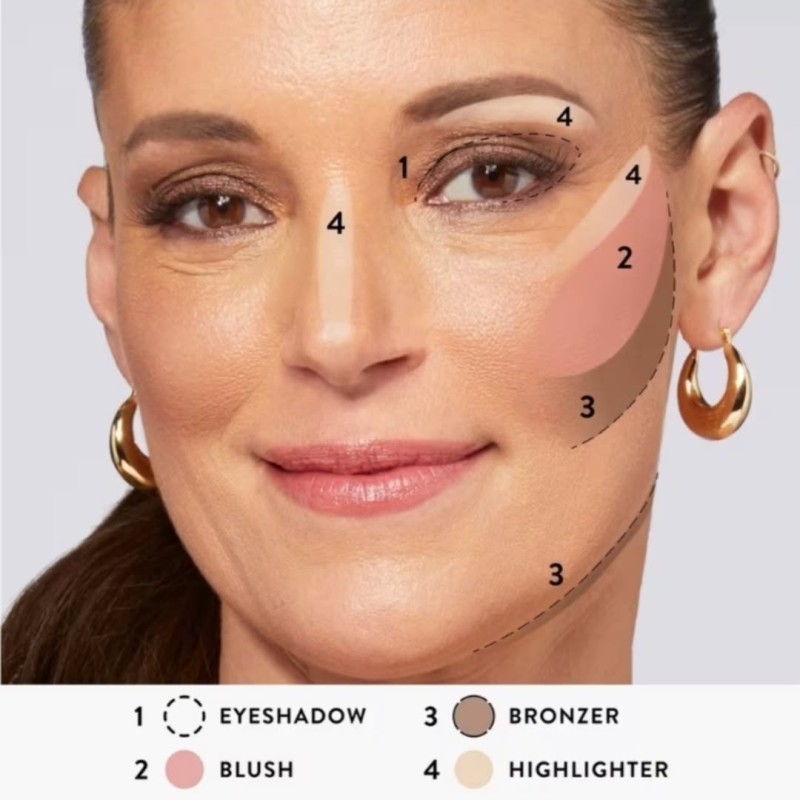 Face Palette Factory - Custom Logo Baked Bronzer Highlighter