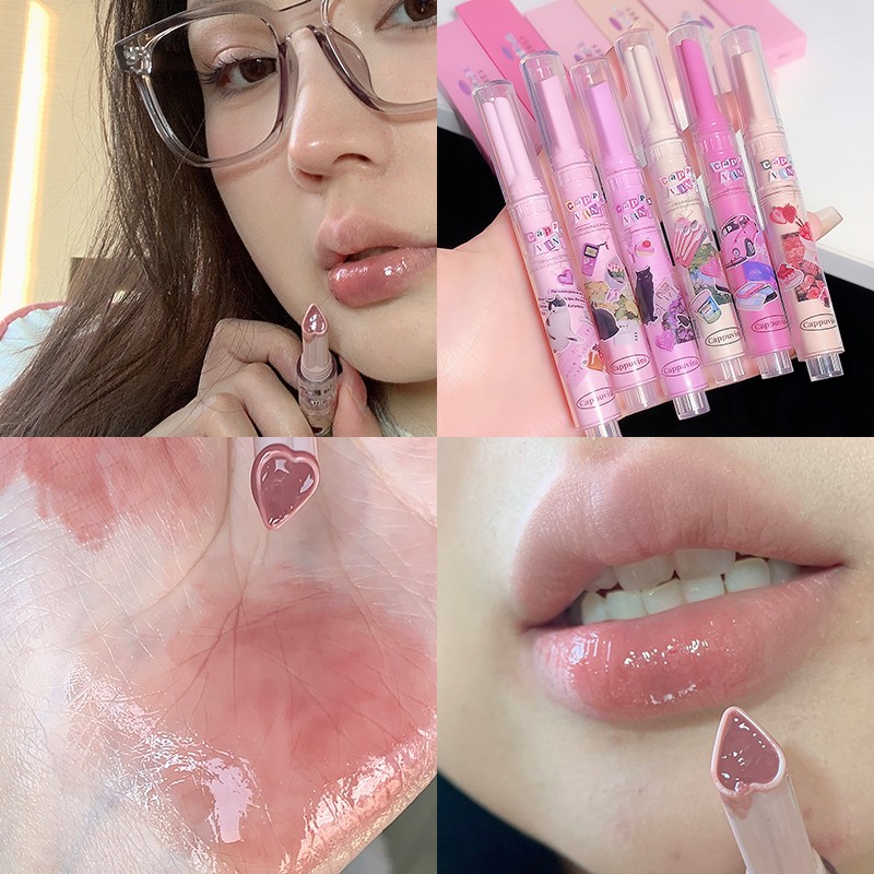 Lip Gloss Factory - Heart Shape Velvet Long
