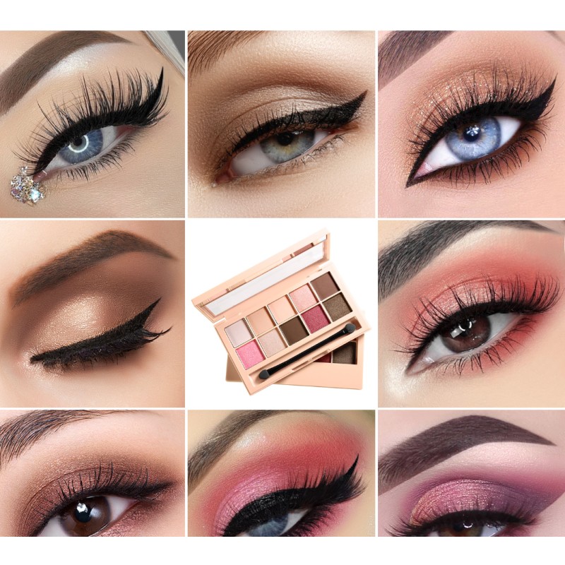 Eyeshadow Palette Manufacturer - OEM ODM 10 Color Matte Shimmer