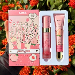 Lip Oil Set Factory - Peach Scent Deep Moisturizing