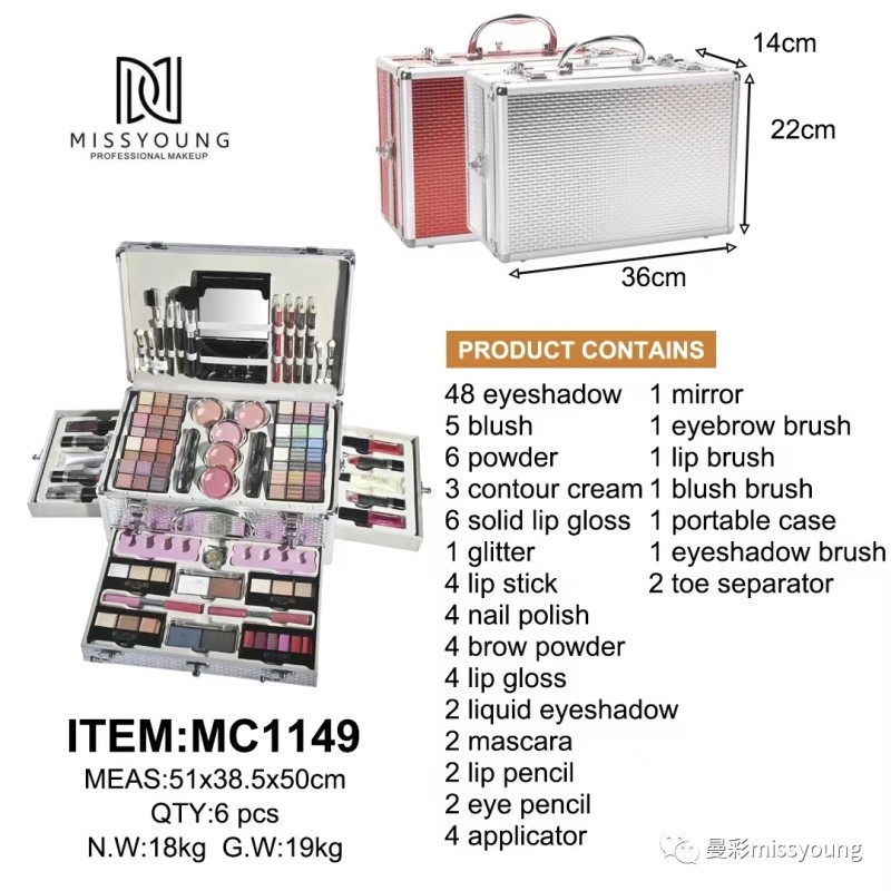 Makeup Kit Manufacturer - Women Full Set Makeup Box