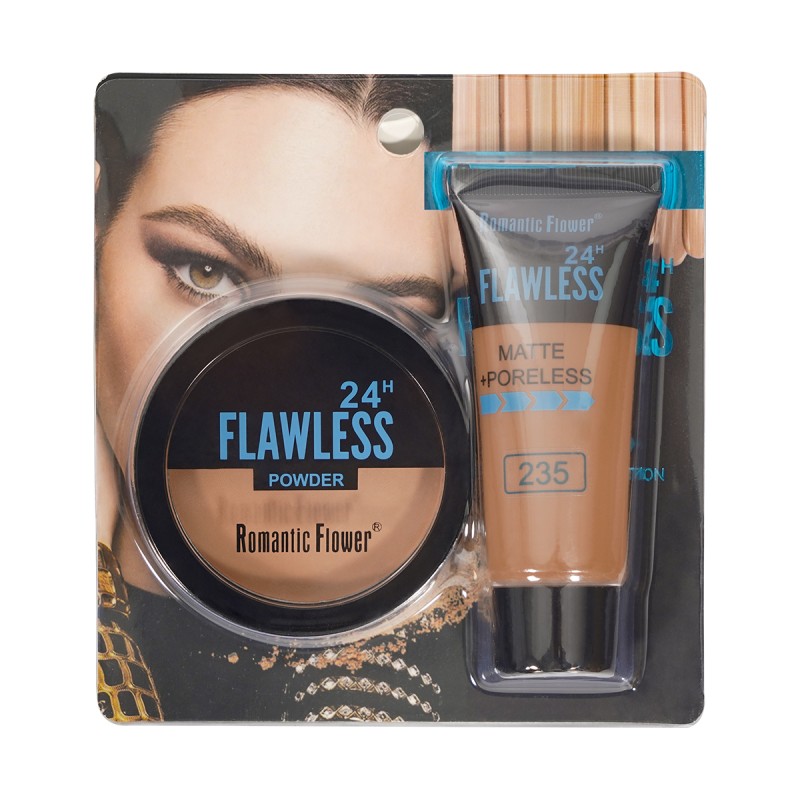 Foundation Compact Factory - 2 in 1 Powder Foundation Full Coverage