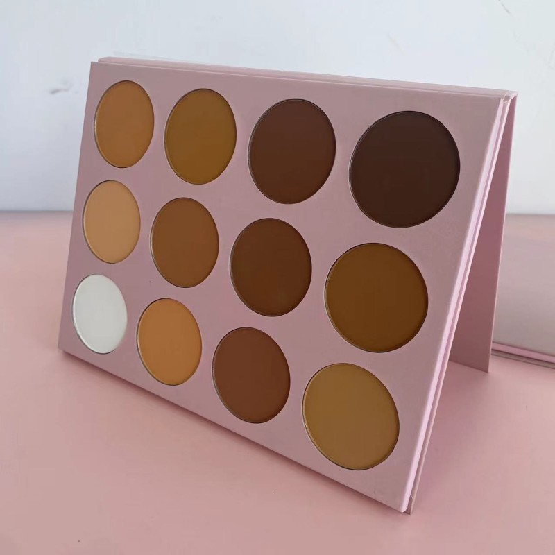 Eyeshadow Palette Supplier - 12 Color 3 in 1 Matte Glitter