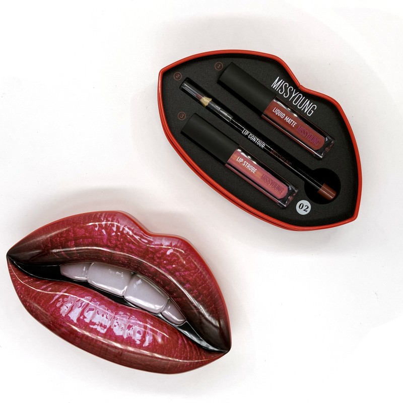 Makeup Set Supplier - Liquid Lipstick Pencil Gloss