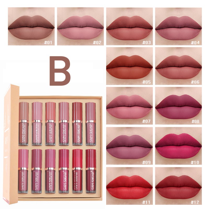 Lipstick Set Supplier - 12 Color Professional Low