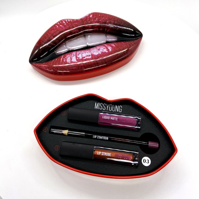 Makeup Set Supplier - Liquid Lipstick Pencil Gloss