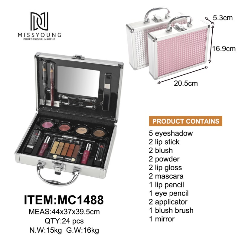 Cosmetics Set Supplier - Professional All in One Brushes Set