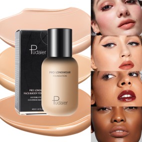 Liquid Foundation Manufacturer - 40 Color Full Coverage