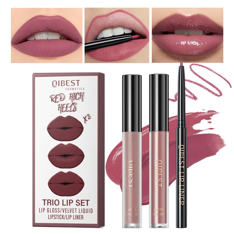 Lip Liner Set Supplier - 3pcs Long Lasting Moisturising