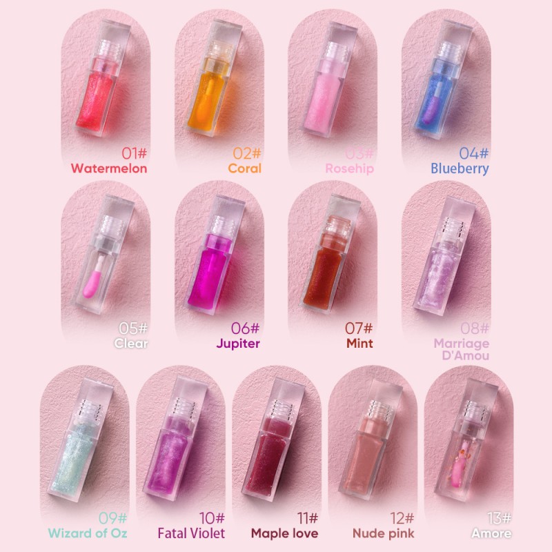 Lip Oil Manufacturer - Color Changing Shimmer Plumper