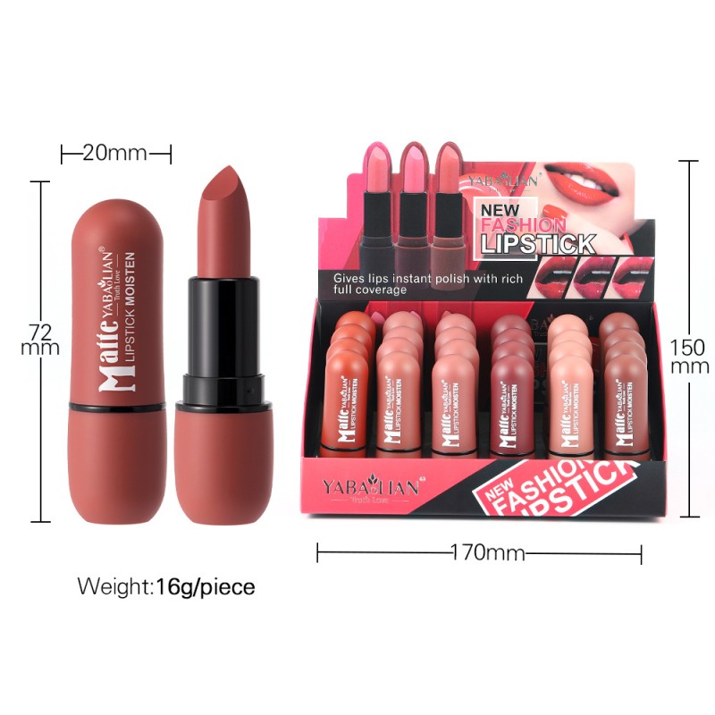 Lipstick Set Factory - 12 Color Waterproof Matte